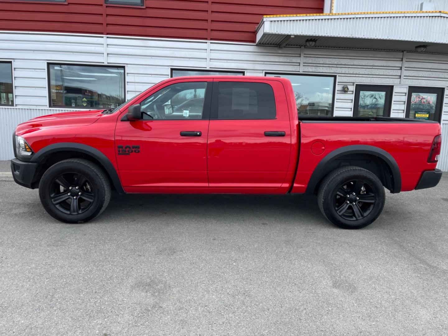 2022 RED /Black RAM 1500 CLASSIC SLT (1C6RR7LG4NS) with an 3.6L engine, Automatic transmission, located at 1960 Industrial Drive, Wasilla, 99654, (907) 274-2277, 61.573475, -149.400146 - Photo#0